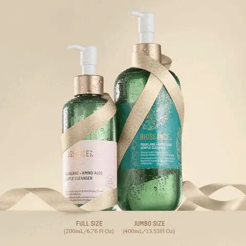 Full size 200ml, 6.76 fl oz. Jumbo size 400ml, 13.53 fl oz. After 14 days 100% showed significant removal of daily pollutants. 97% agree this product helped to remove daily makeup. 97% agree their pores appear more refined & skin is softer and smoother. Based on a 14 day consumer study of 35 female subjects, ages 18-50 after twice daily use.