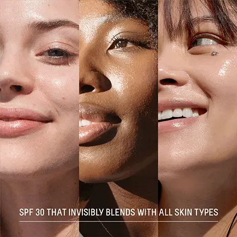 SPF 30 that invisibly blends with all skin types. Immediately 100% showed an instant boost of hydration in skin. After 1 week 97% noticed a visible improvement in skin firmness & elasticity. After 4 weeks 100% demonstrated a reduction in fine lines & wrinkles. Based on a 28 day clinical study of 33 female subjects, ages 35-60 after twice daily use. Based on a 28 day consumer study of 33 female subjects, ages 35-60 after twice daily use.