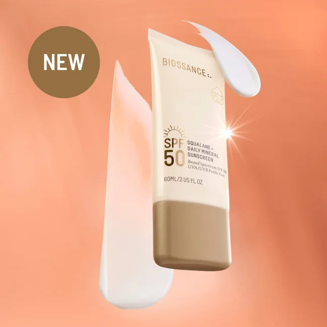 Biossance, brand website product image