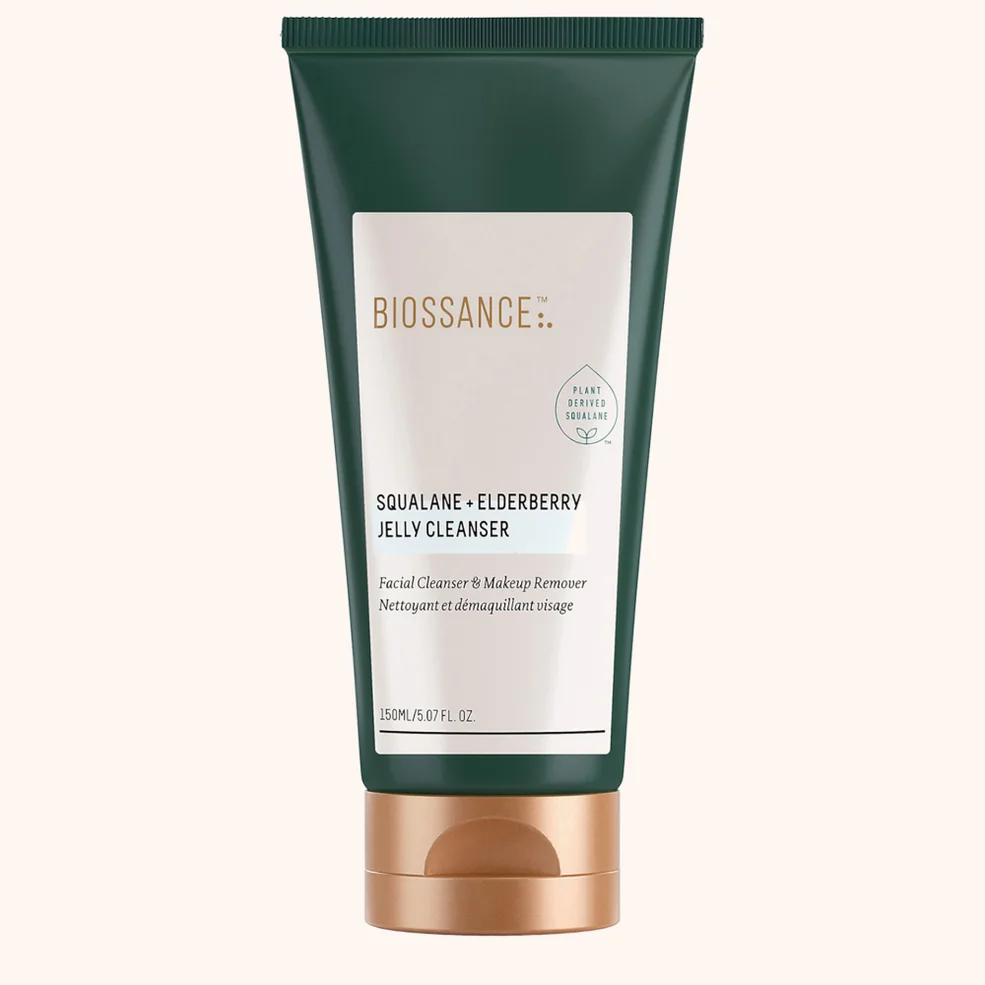 Biossance Squalane and Elderberry Jelly Cleanser 150ml Image 1