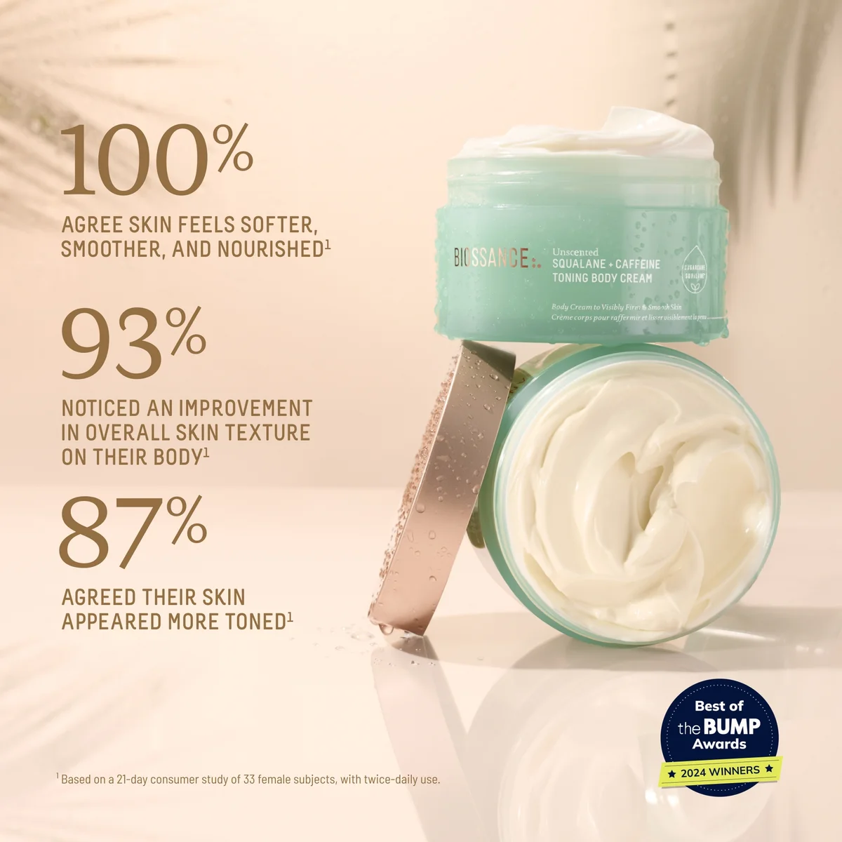 Squalane + Caffeine Toning Body Cream