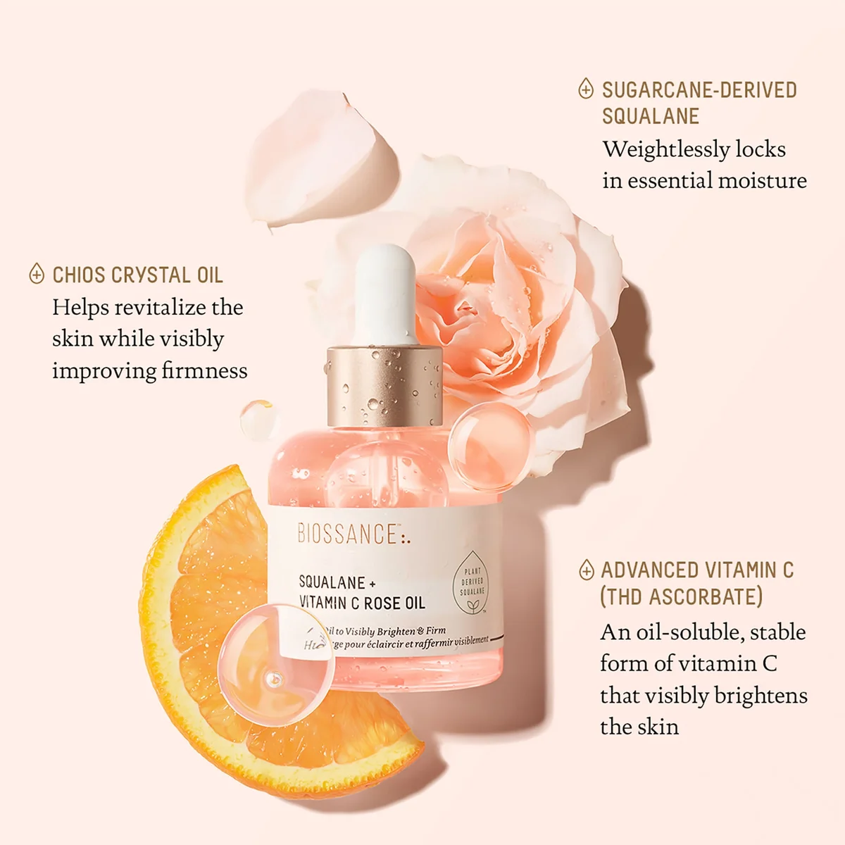 Squalane + Vitamin C Rose Oil Gift Size
