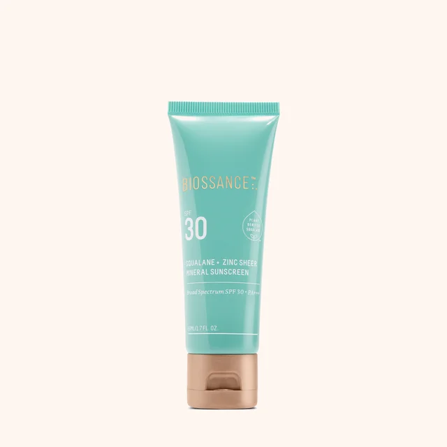 Squalane + Zinc Sheer Mineral Sunscreen