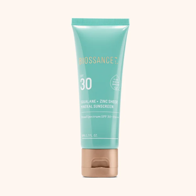 Squalane + Zinc Sheer Mineral Sunscreen SPF 45