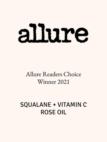 SQUALANE VITAMIN C ROSE OIL - Allure Readers Choice Winner 2021