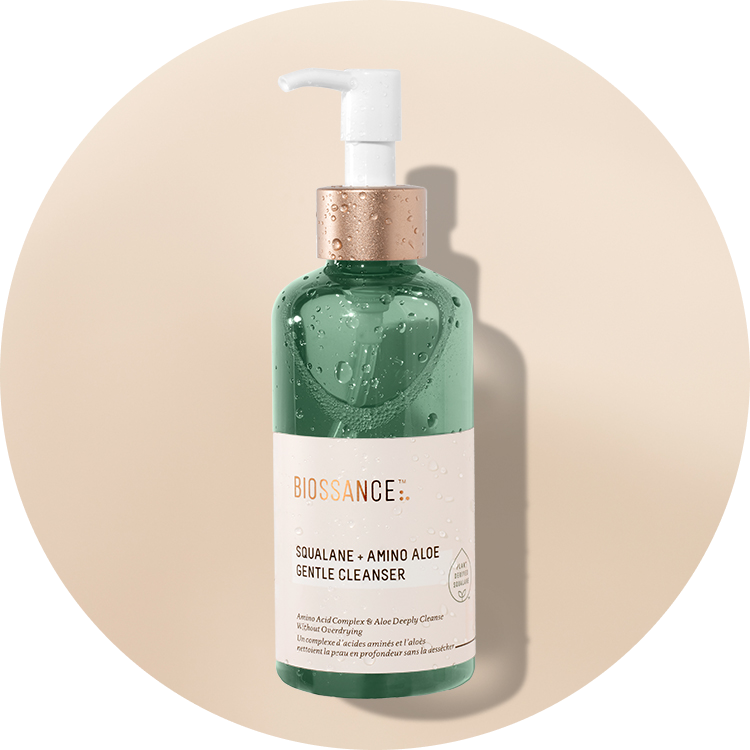 Step 1: Cleanse, Shop Amino Aloe Gentle Cleanser
