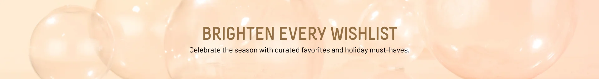 peachy background with bubbles throughout