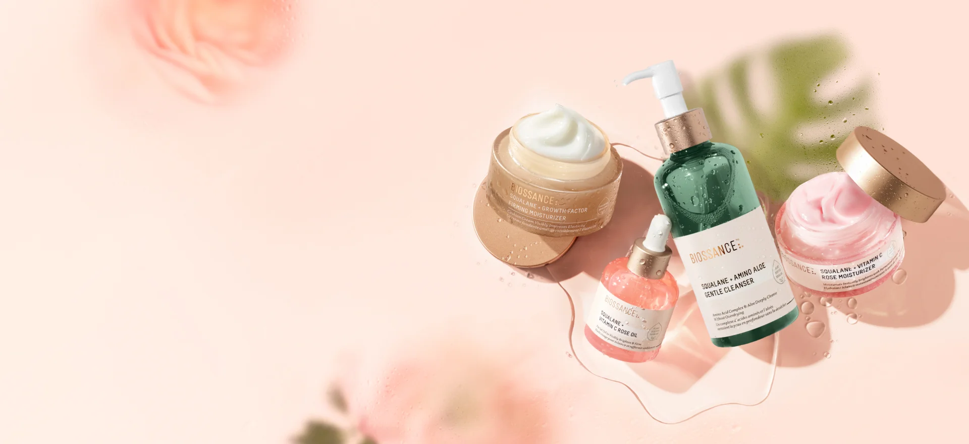 Biossance, brand website product image